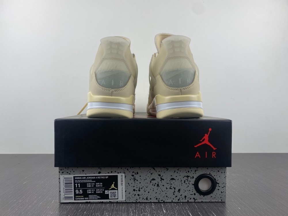 Jordan 4 RetroOff-White Sail