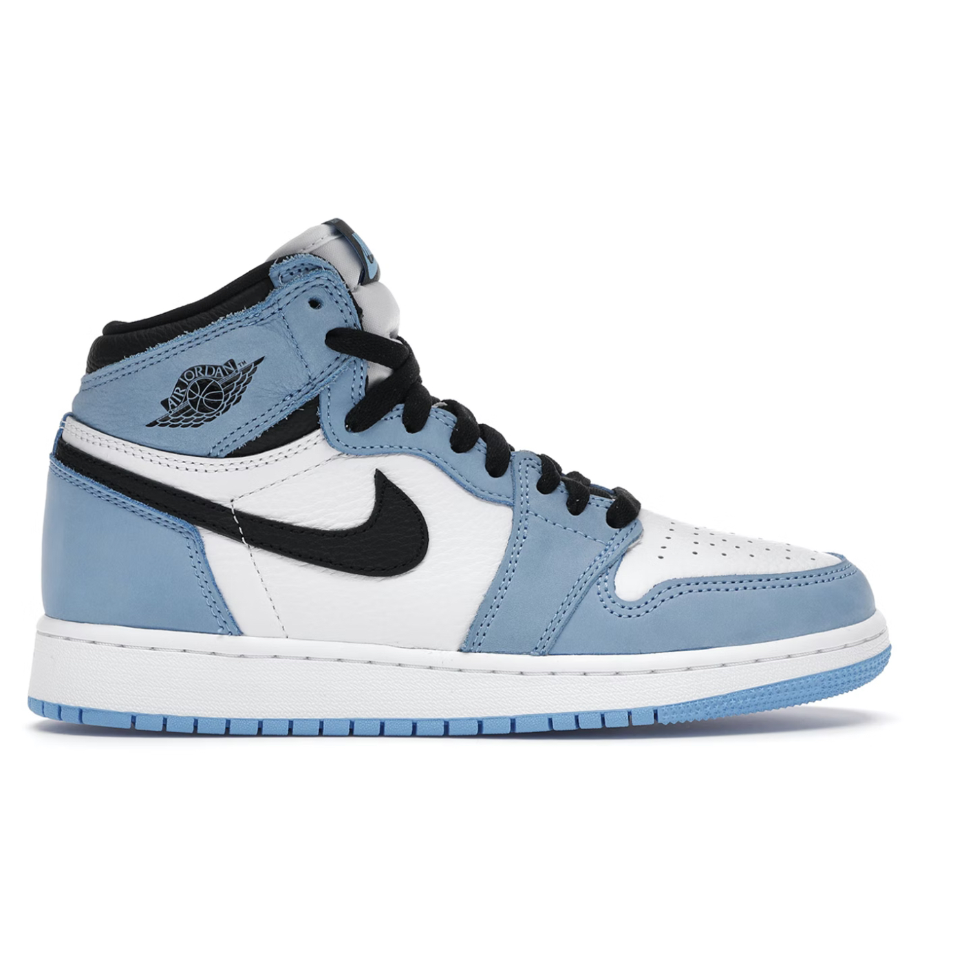 Jordan 1 Retro High White University Blue Black (GS)