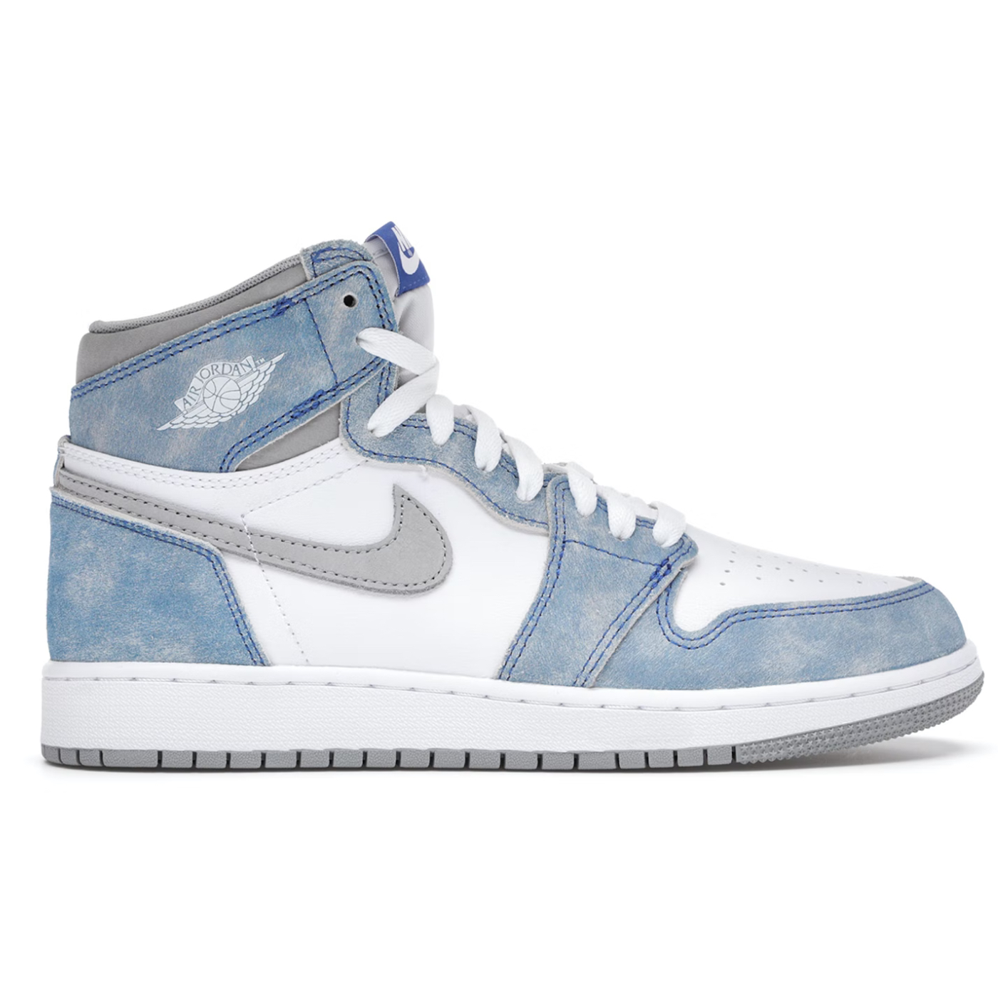 Jordan 1 Retro High Hyper Royal Smoke Grey (GS)