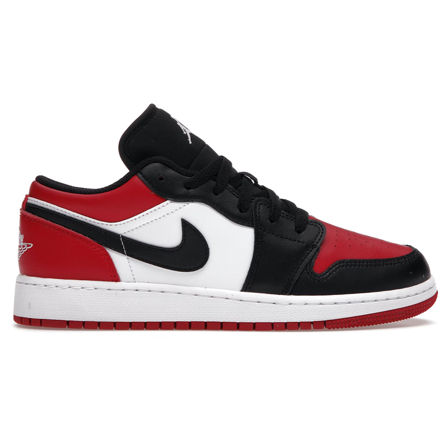 Jordan 1 Low Bred Toe (GS)