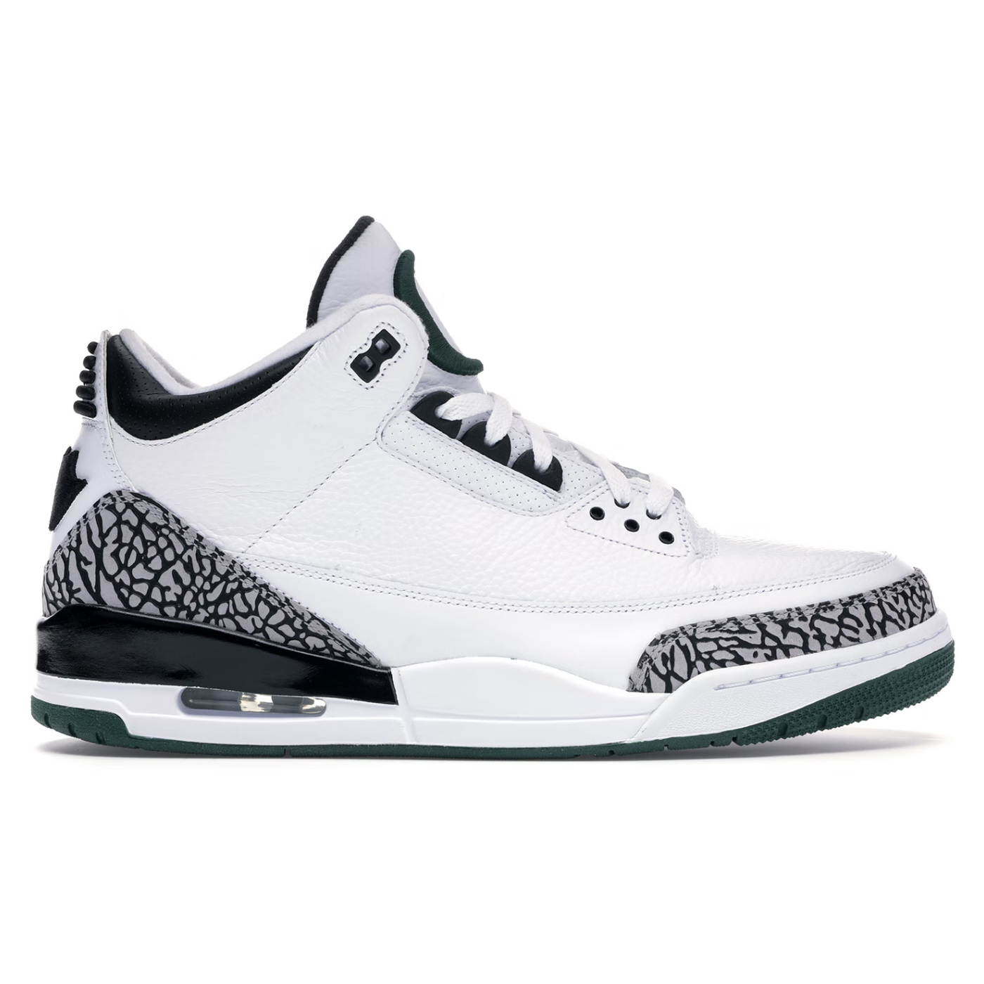 Jordan 3 Retro Oregon Ducks Pit Crew White