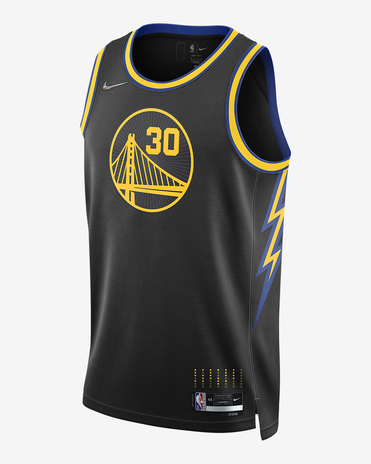 Golden State Warriors City Edition Nike Dri-FIT NBA Swingman Jersey
