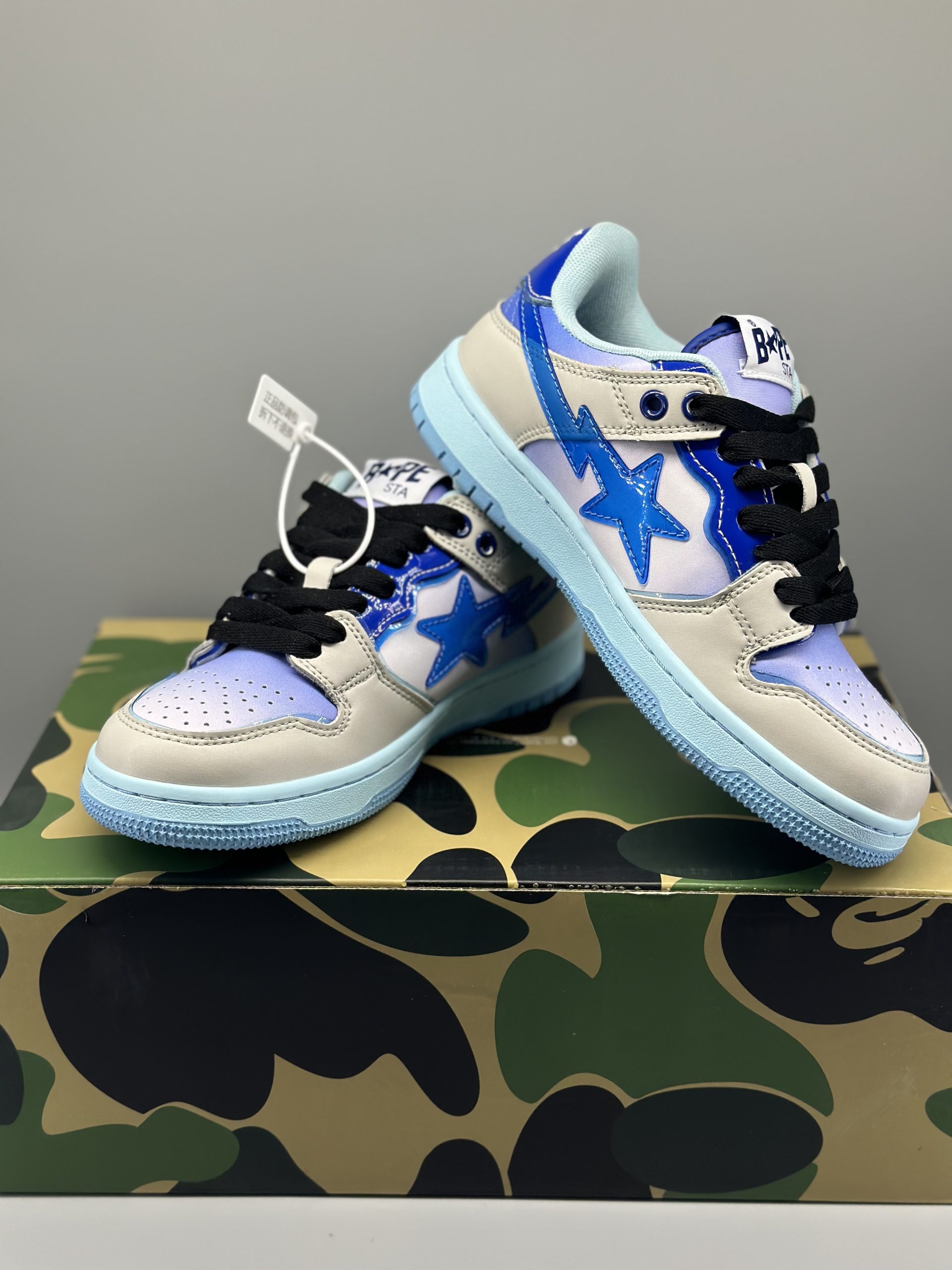 A Bathing Ape Bape SK8 Sta Blue