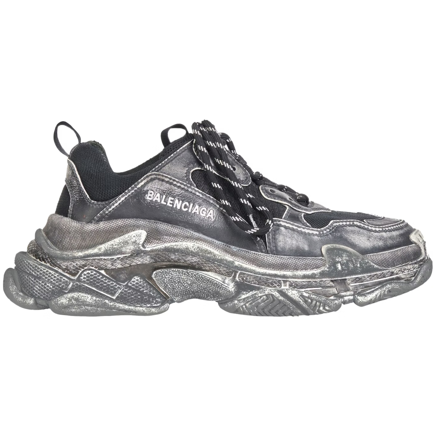 Balenciaga Triple S Faded Black