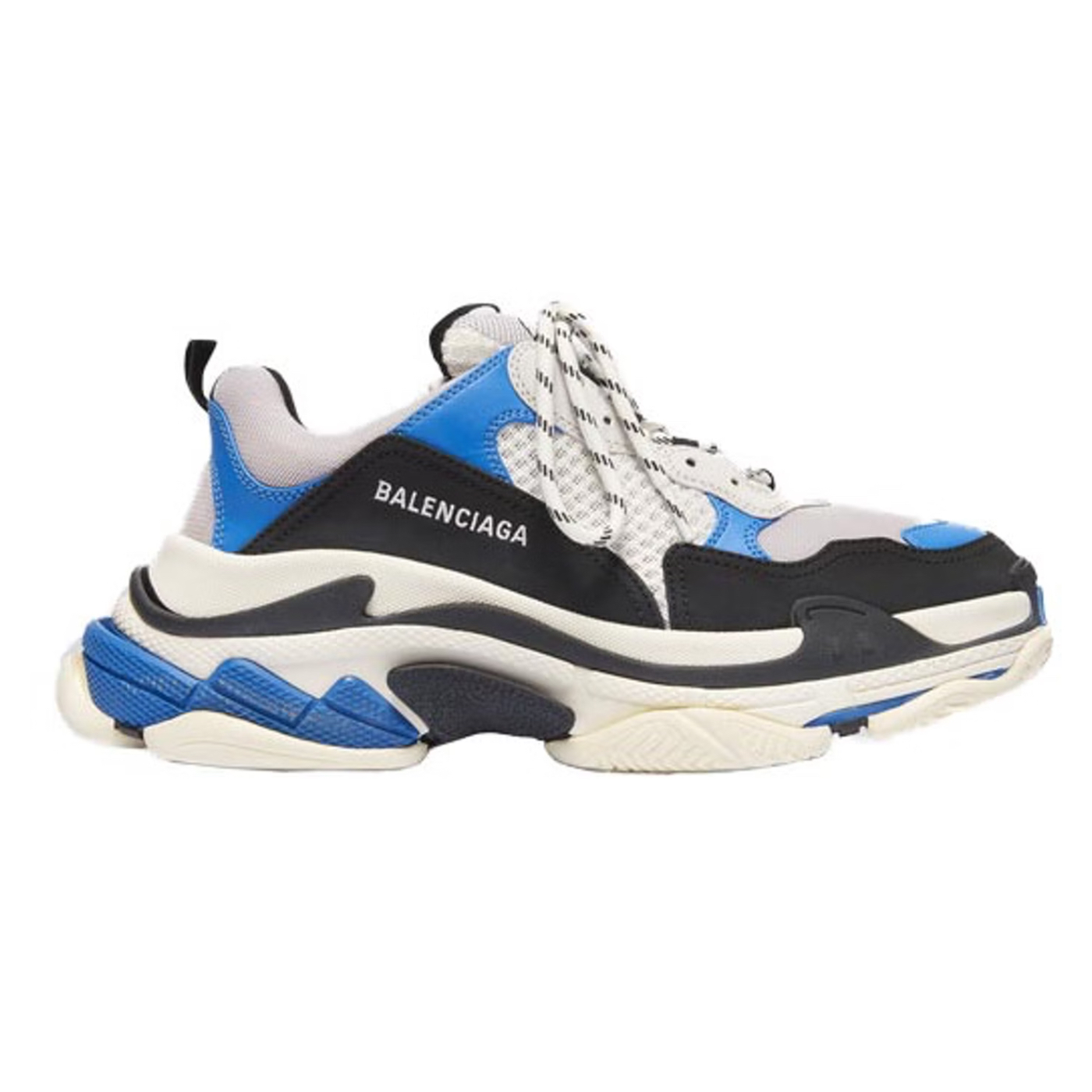 Balenciaga Triple S Black Blue