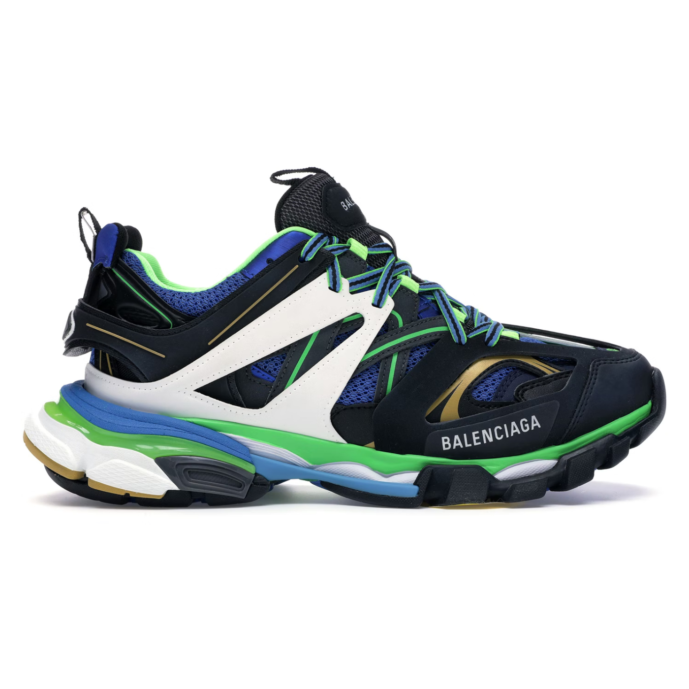 Balenciaga Track Green White Blue