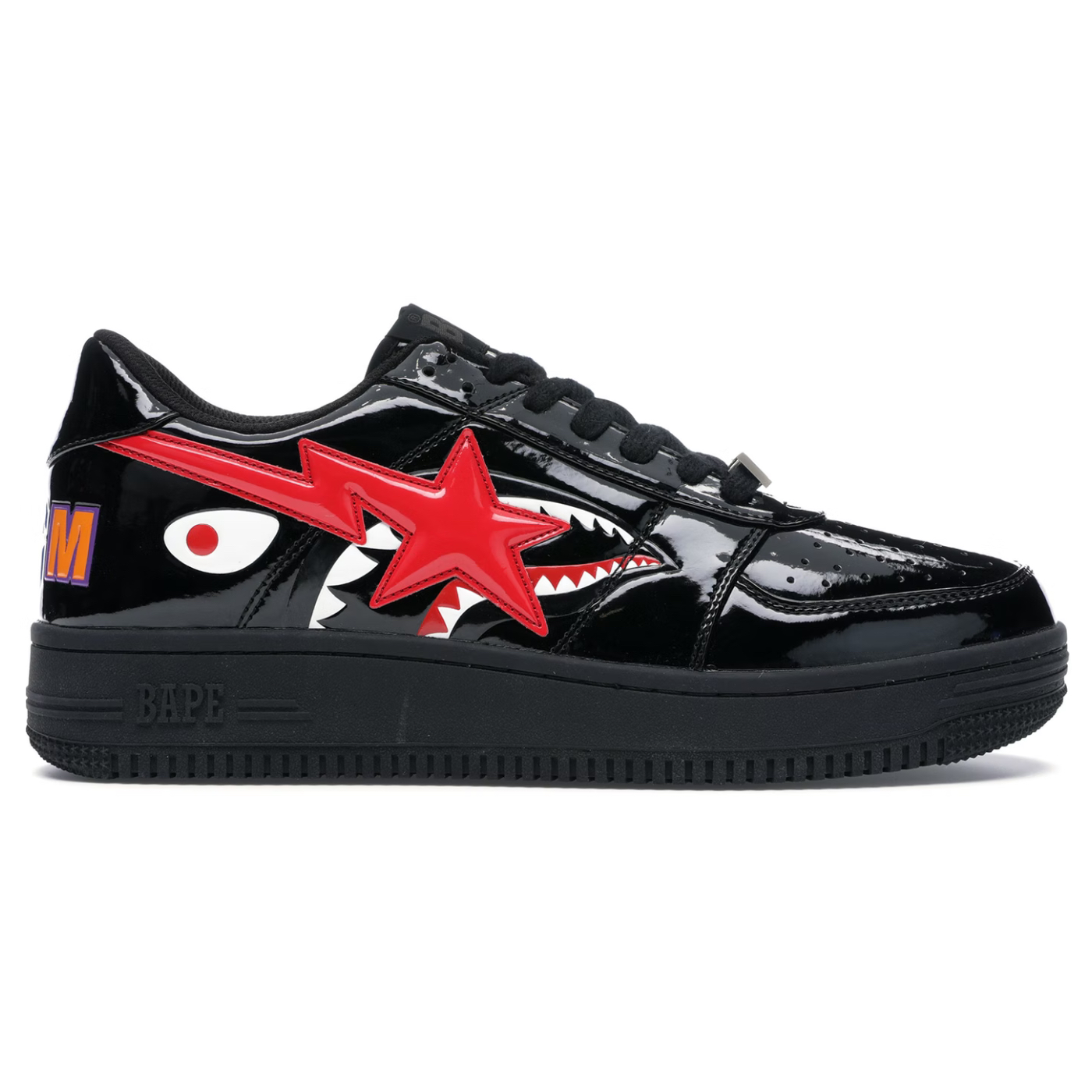 A Bathing Ape Bape Sta Low Shark Black