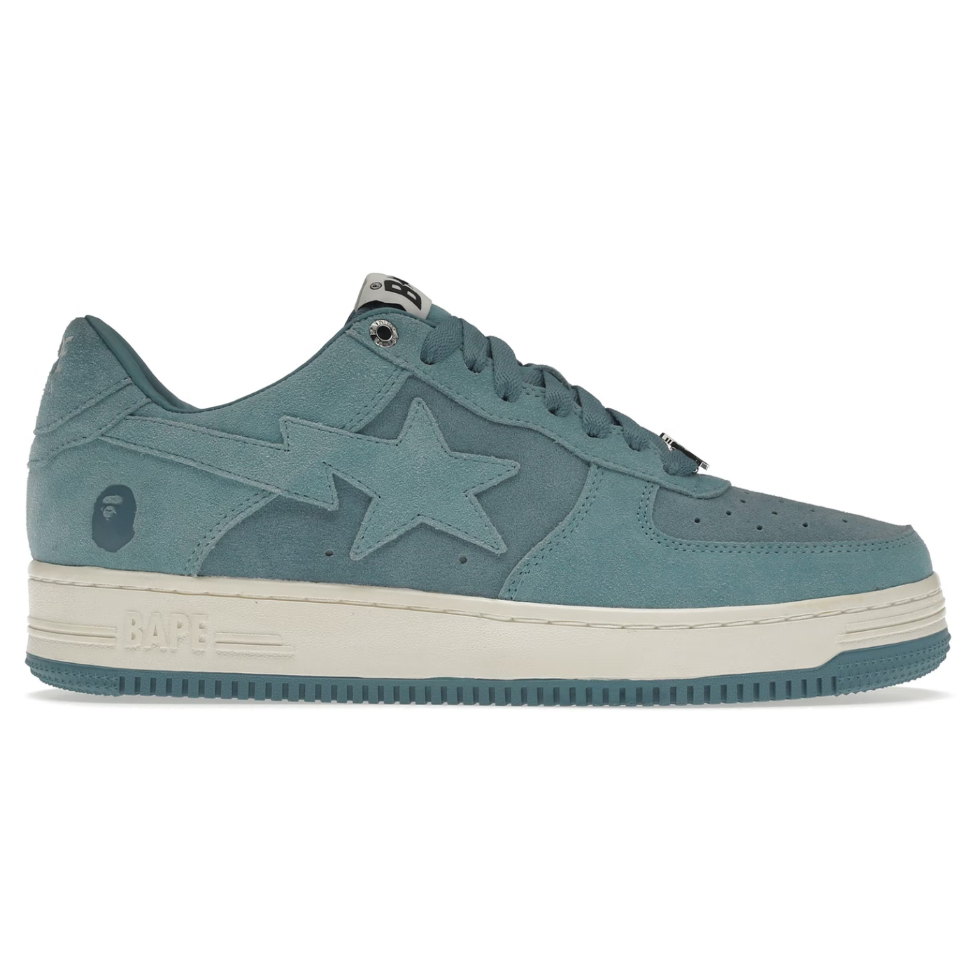 A Bathing Ape Bape Sta Blue Suede