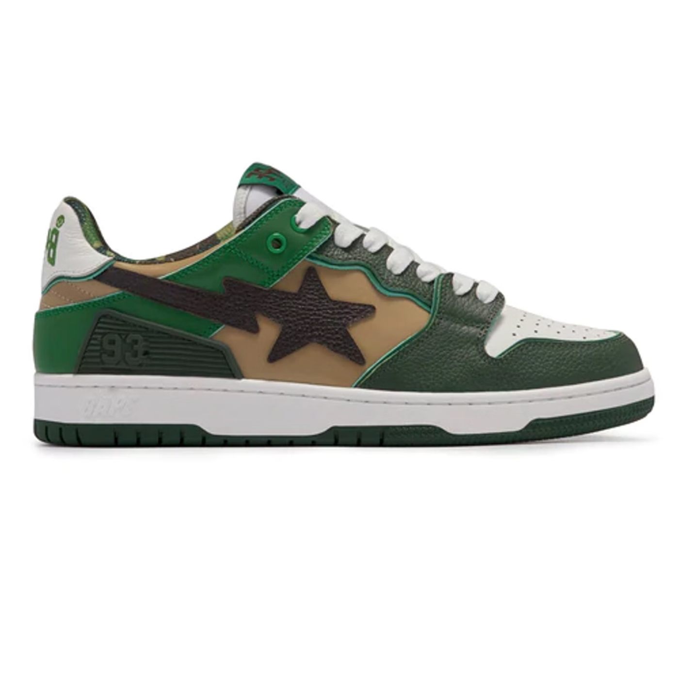 A Bathing Ape Bape SK8 Sta ABC Camo Green (2022)