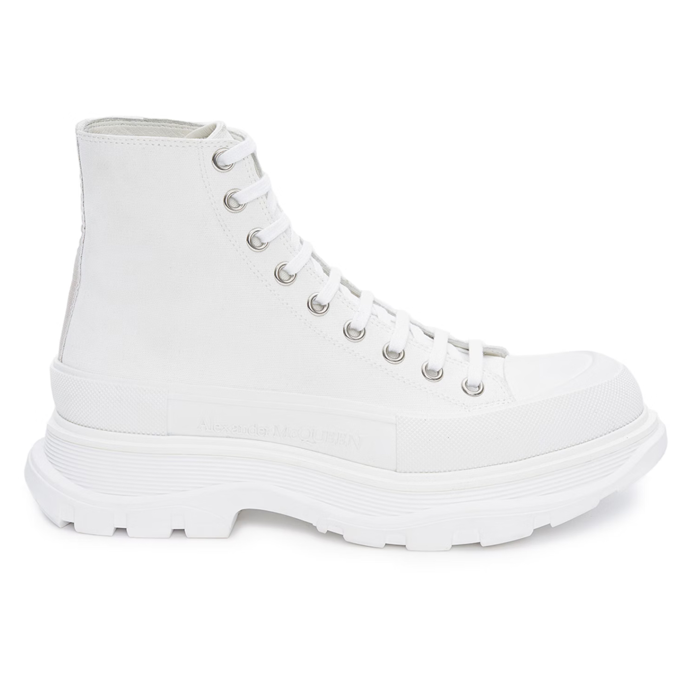 Alexander McQueen Tread Slick Boot White White