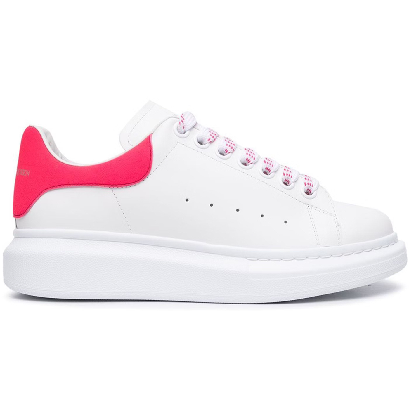 Alexander McQueen Oversized White Peony Pink (W)