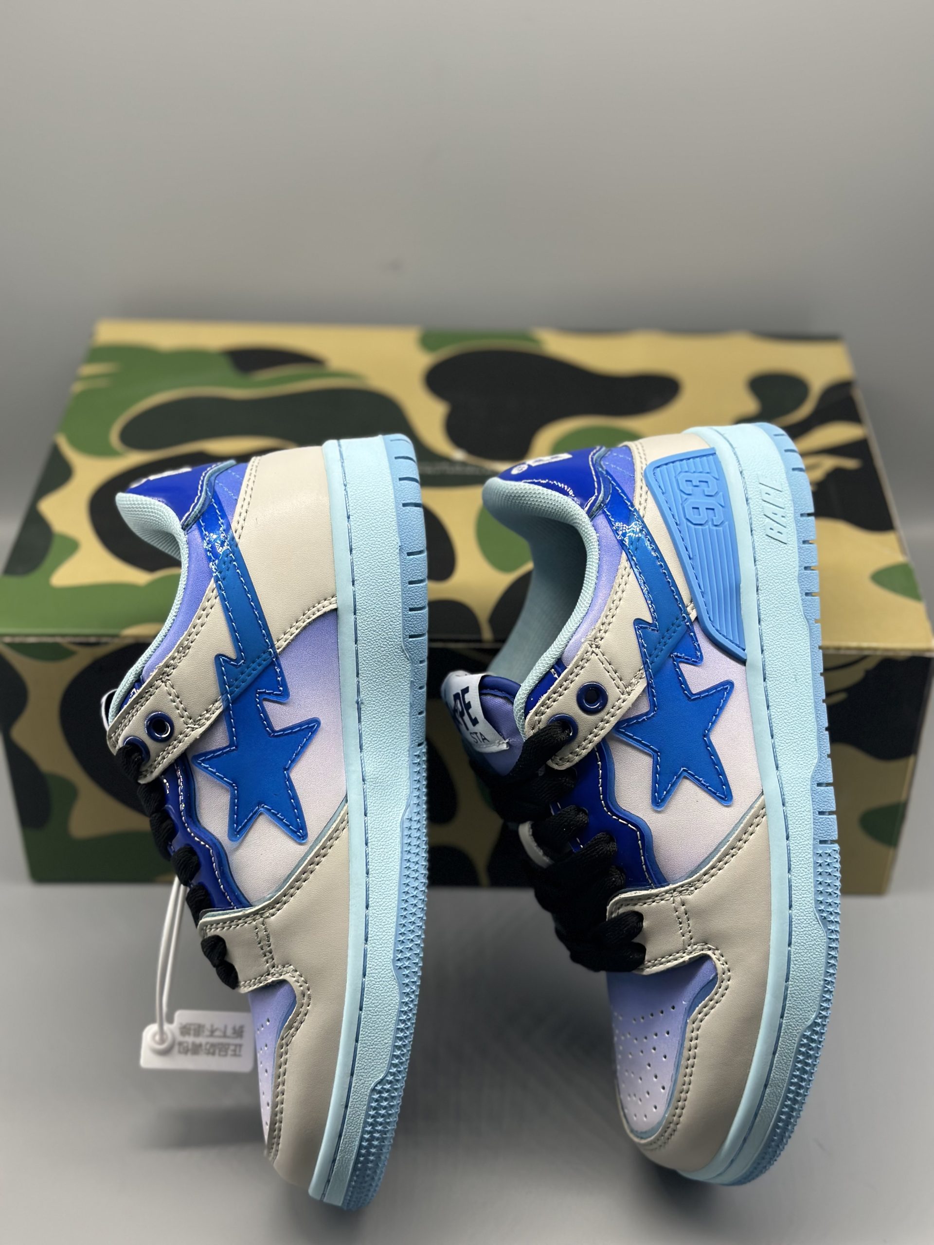 A Bathing Ape Bape SK8 Sta Blue