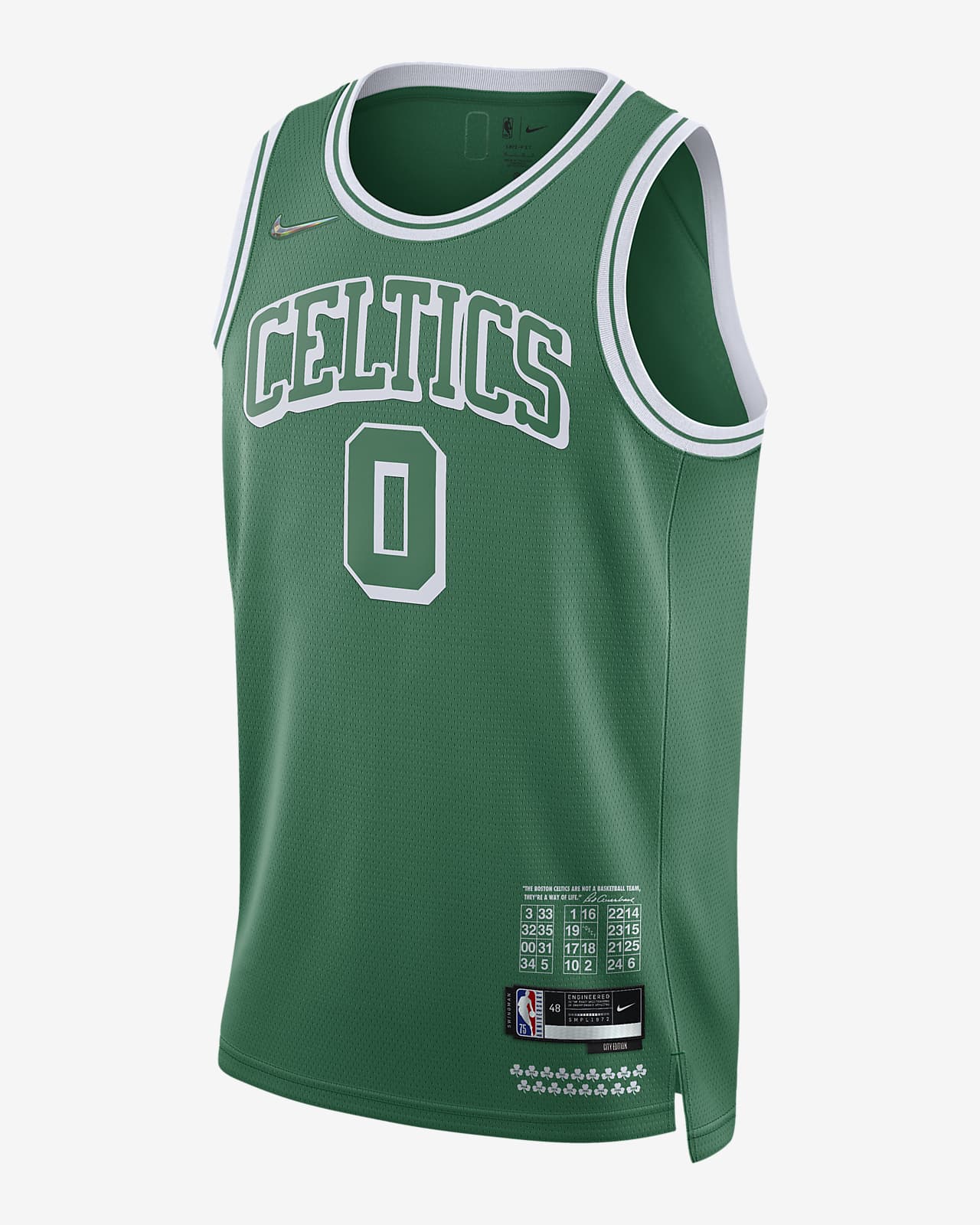 Boston Celtics City Edition Nike Dri-FIT NBA Swingman Jersey