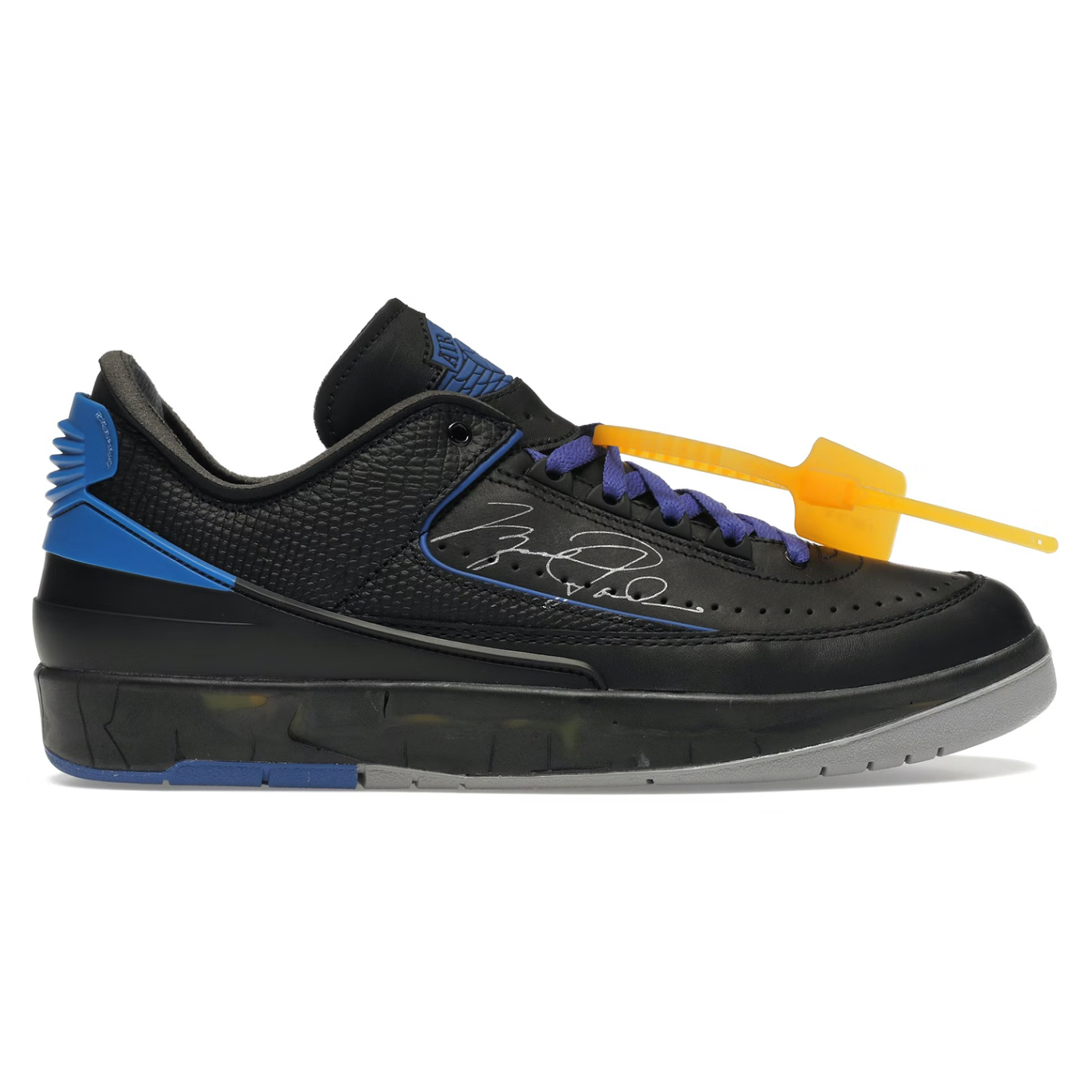Jordan 2 Retro Low SP Off-White Black Blue