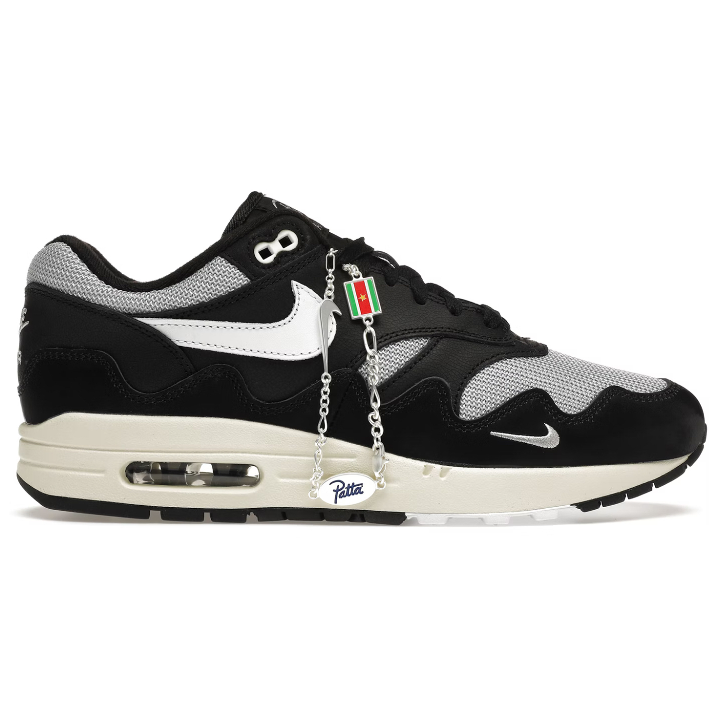 Nike Air Max 1 Patta Waves Black (with Bracelet)
