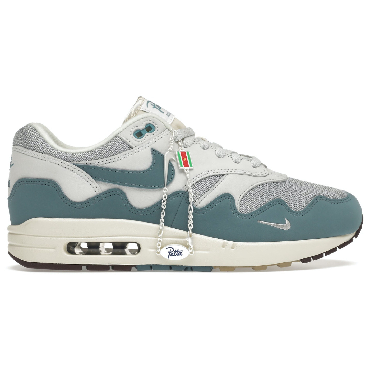 Nike Air Max 1 Patta Waves Noise Aqua (with Bracelet)
