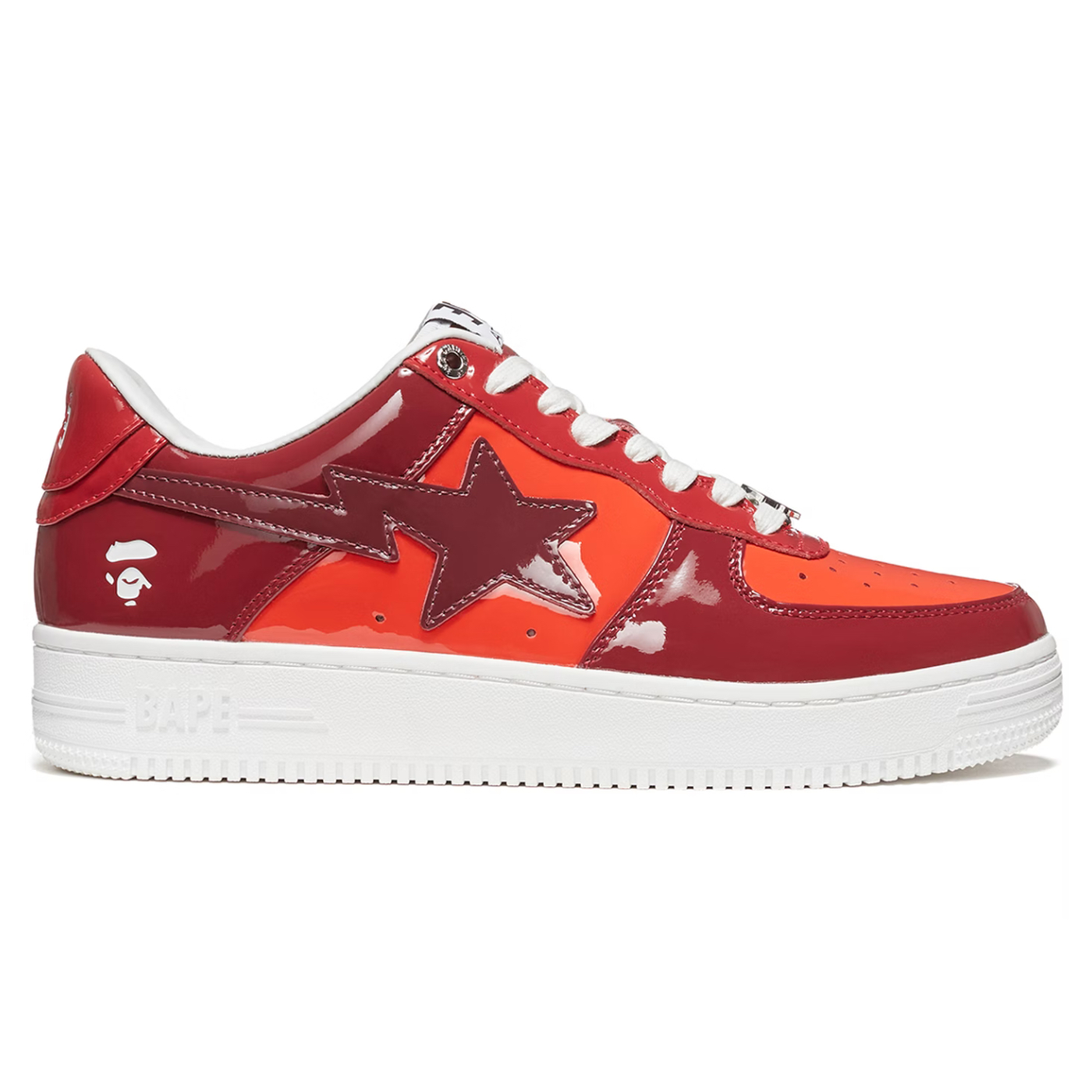 A Bathing Ape Bape Sta Low Color Camo Combo Red