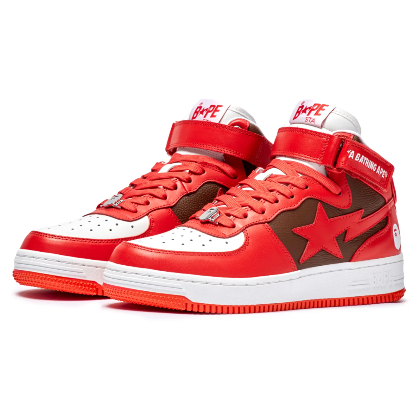 A Bathing Ape Bape Sta Mid Red (2022)