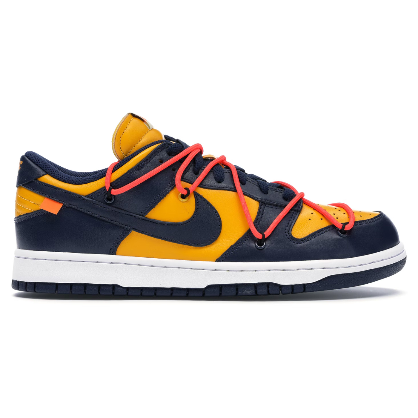 Nike Dunk Low Off-White University Gold Midnight Navy