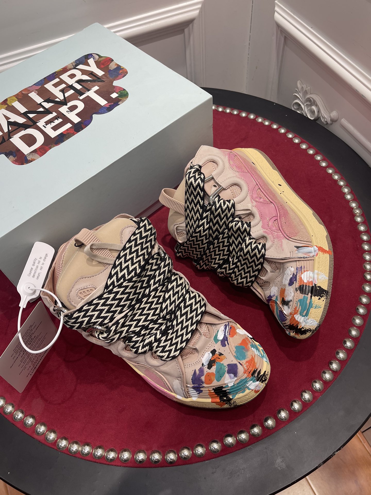 LANVIN CURB SNEAKERS