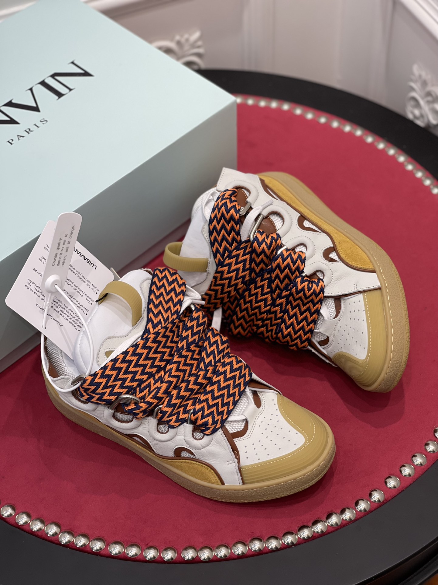 LANVIN CURB SNEAKERS