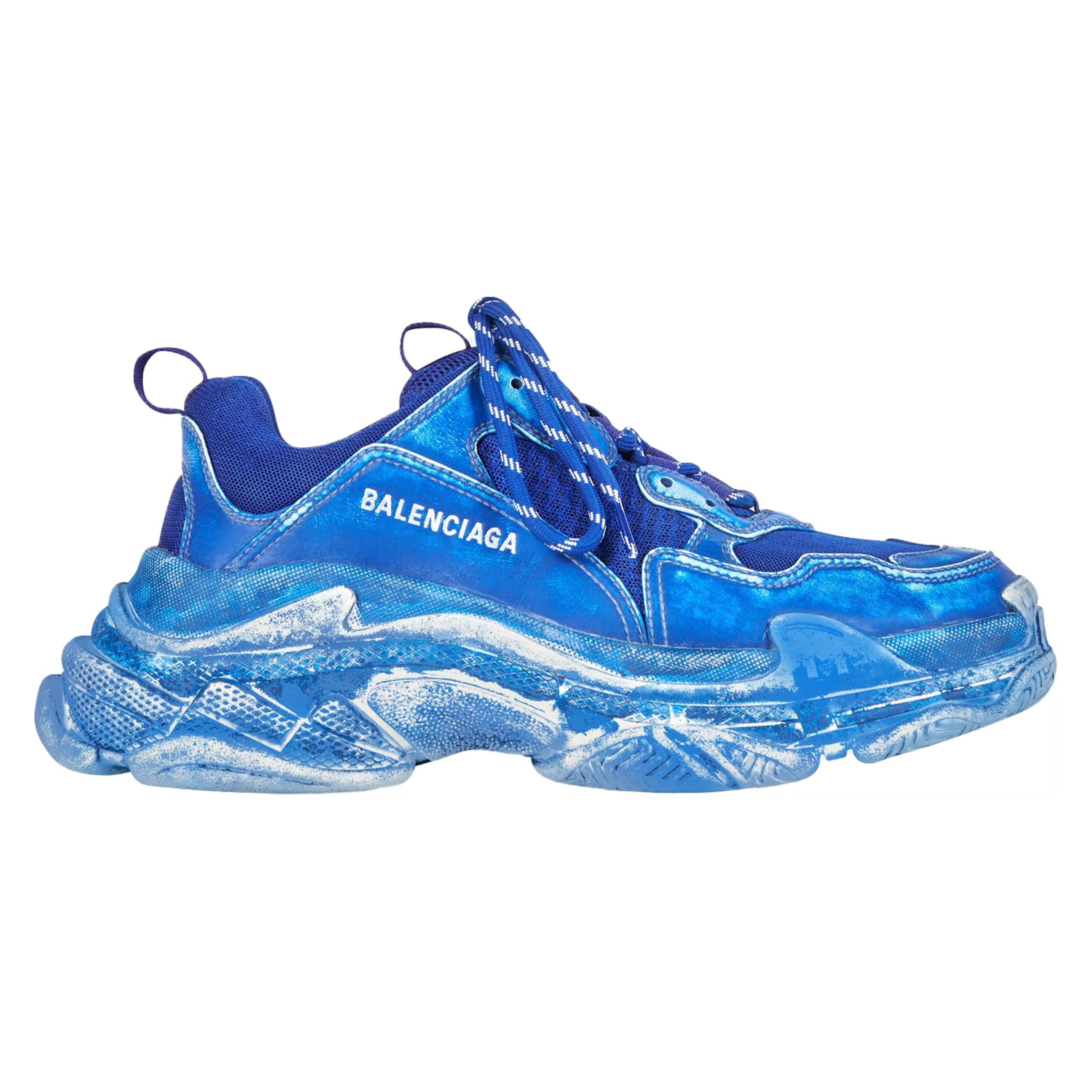 Balenciaga Triple S Faded Blue