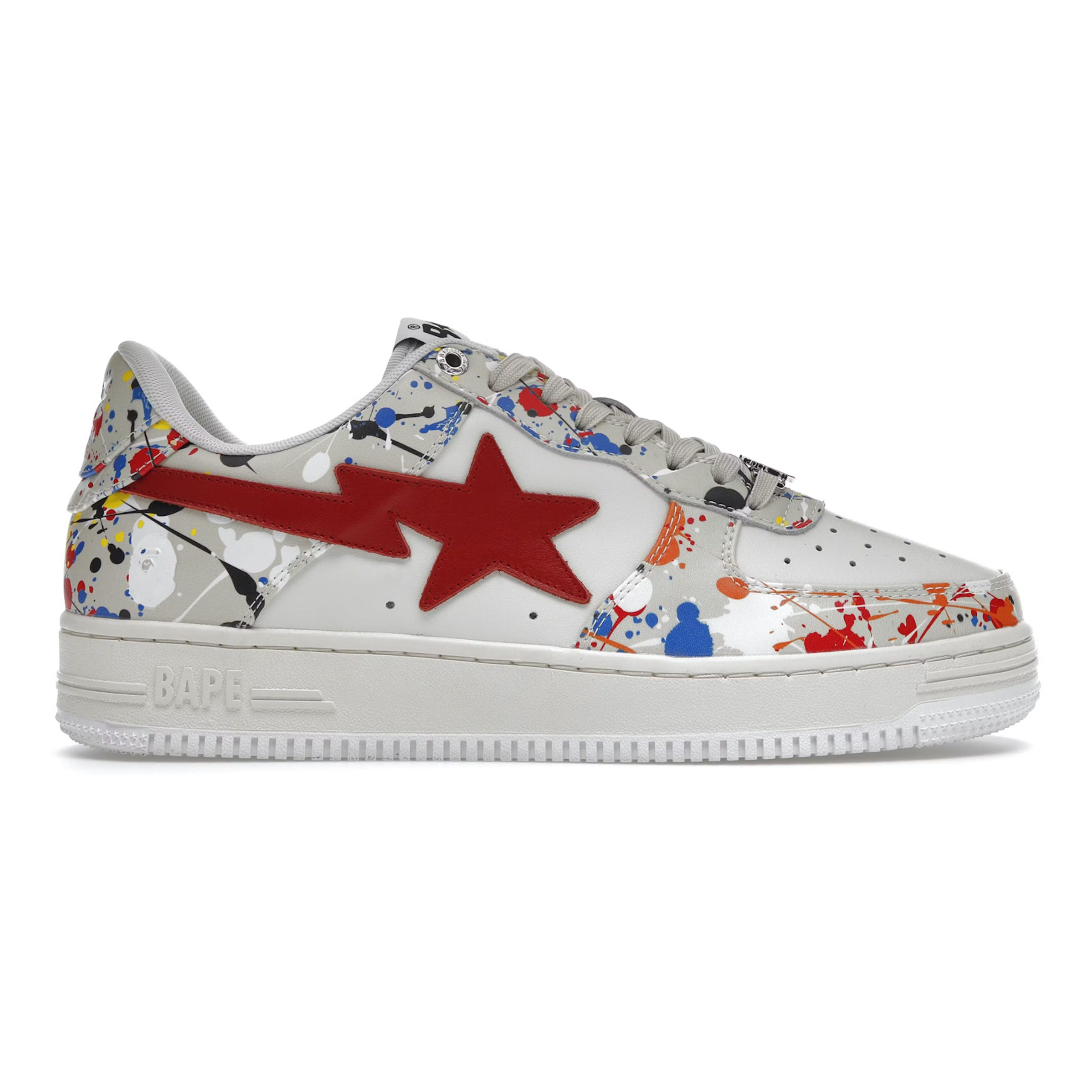 A Bathing Ape Bape Sta Paint Beige