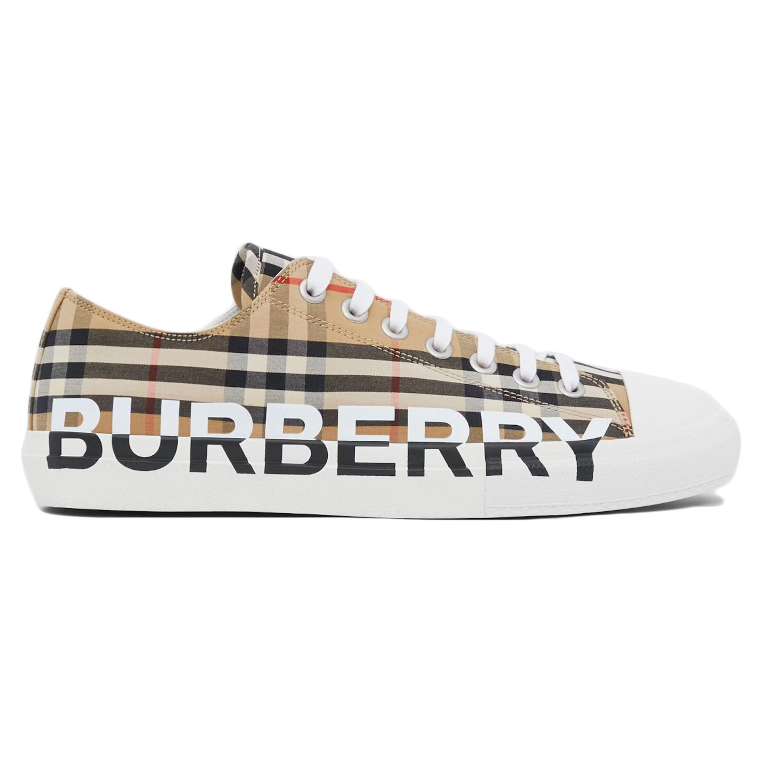 Burberry Logo Print Vintage Check