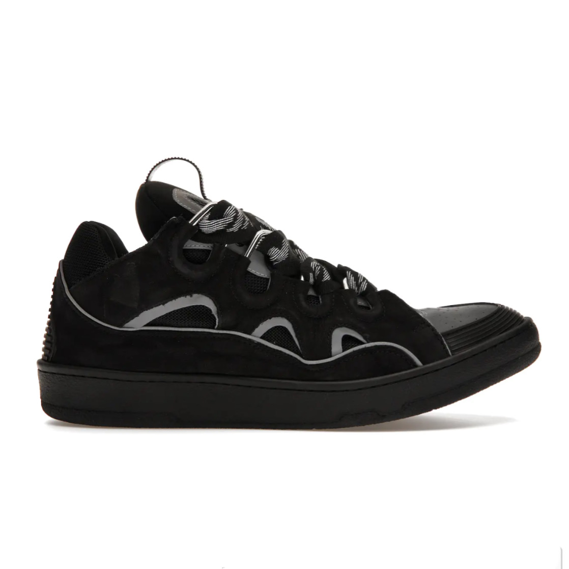 Lanvin Curb Sneaker Black Grey