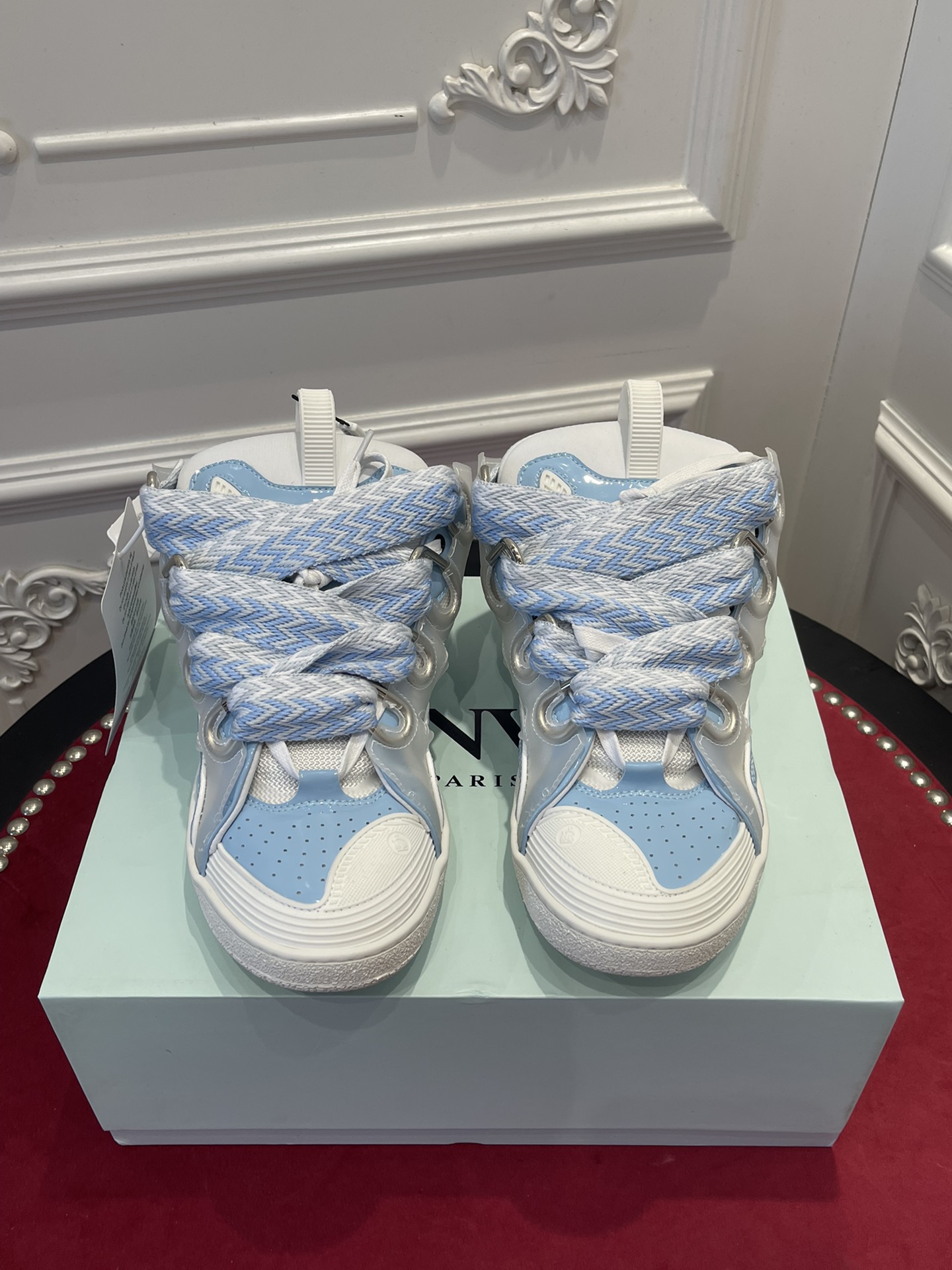 LANVIN CURB SNEAKERS