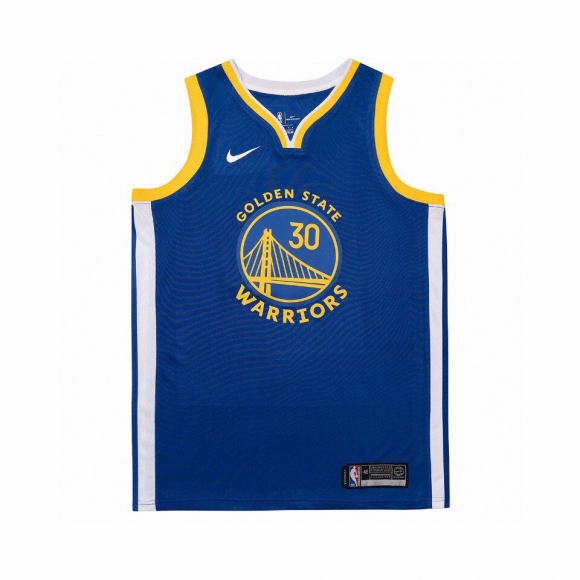 Nike X NBA Golden State Warriors No. 30 Stephen Curry Jersey