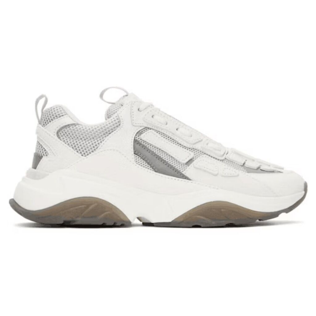 AMIRI Bone Runner White Grey
