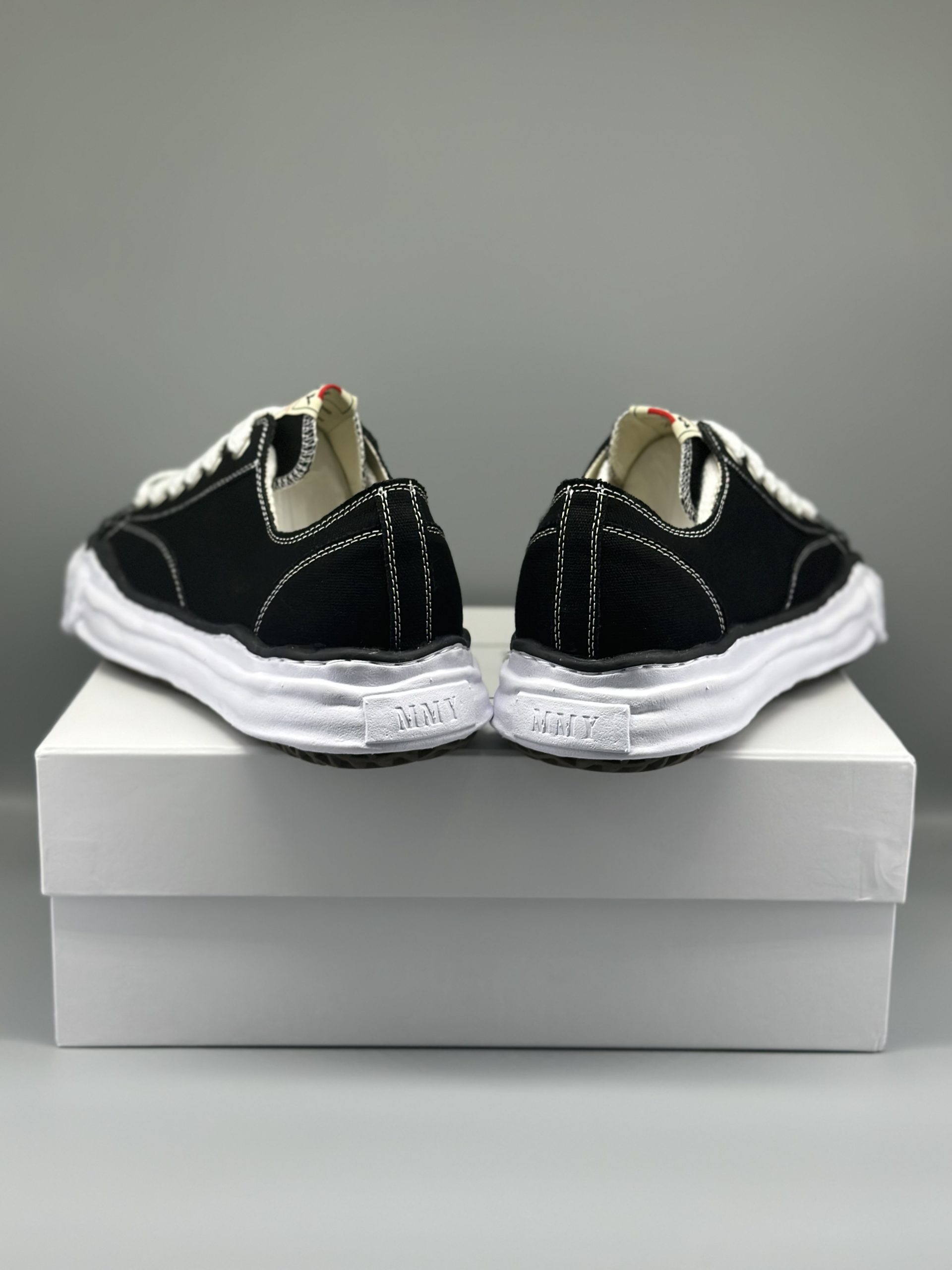 Maison Mihara Yasuhiro Hank OG Sole Canvas Low Black