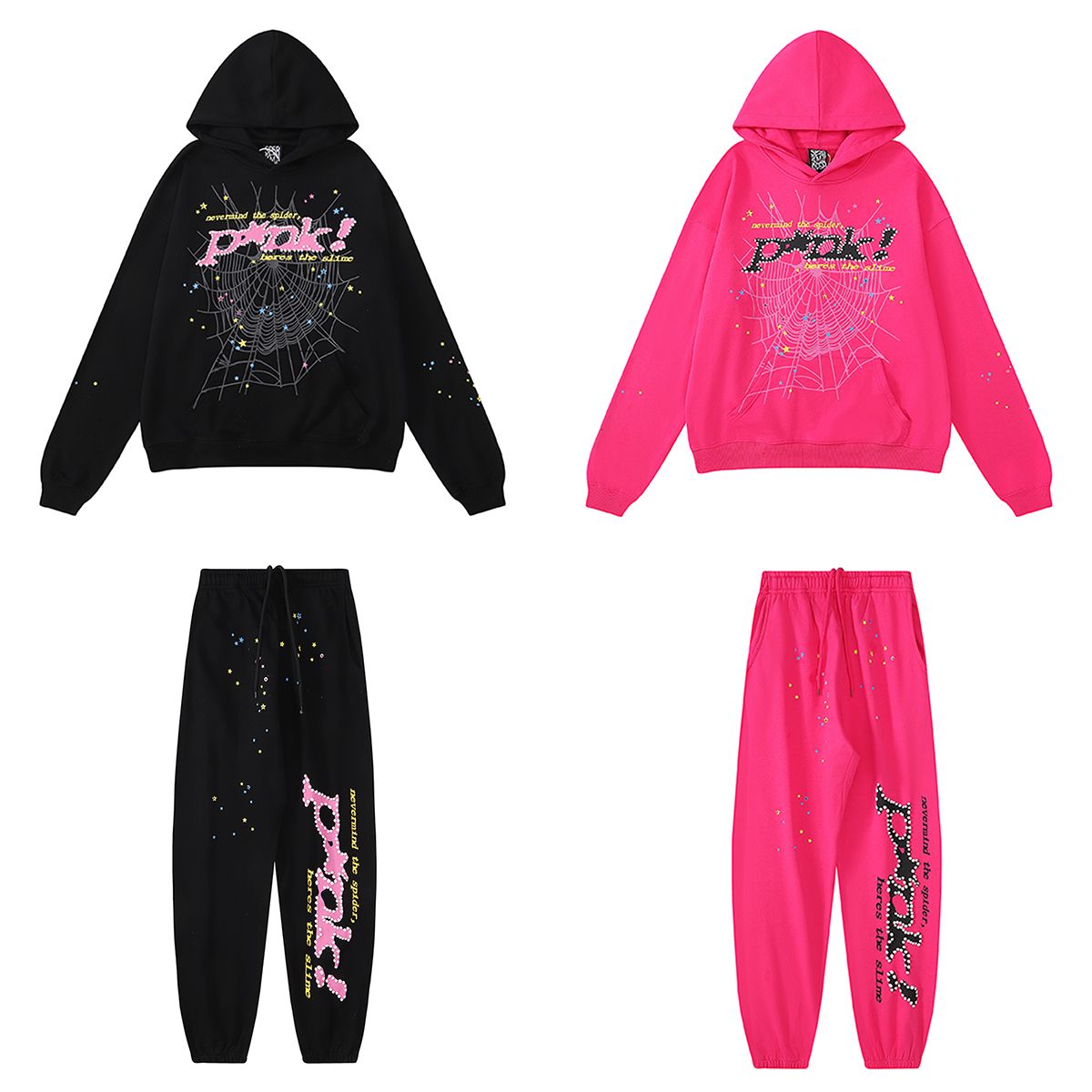 SP5DER P*NK V2 HOODIE