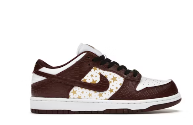 Nike SB Dunk Low Supreme Stars Barkroot Brown (2021)