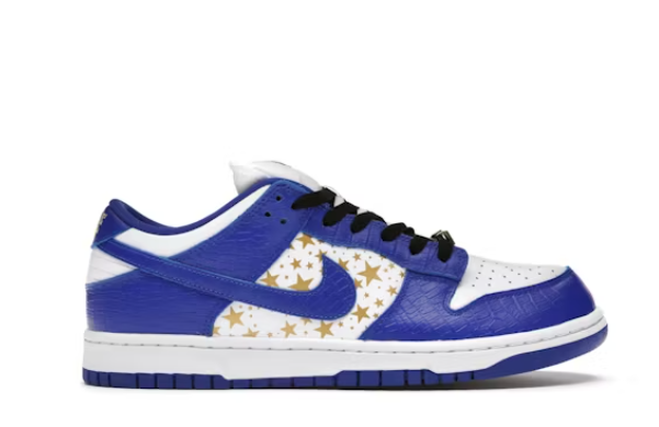 Nike SB Dunk Low Supreme Stars Hyper Royal (2021)
