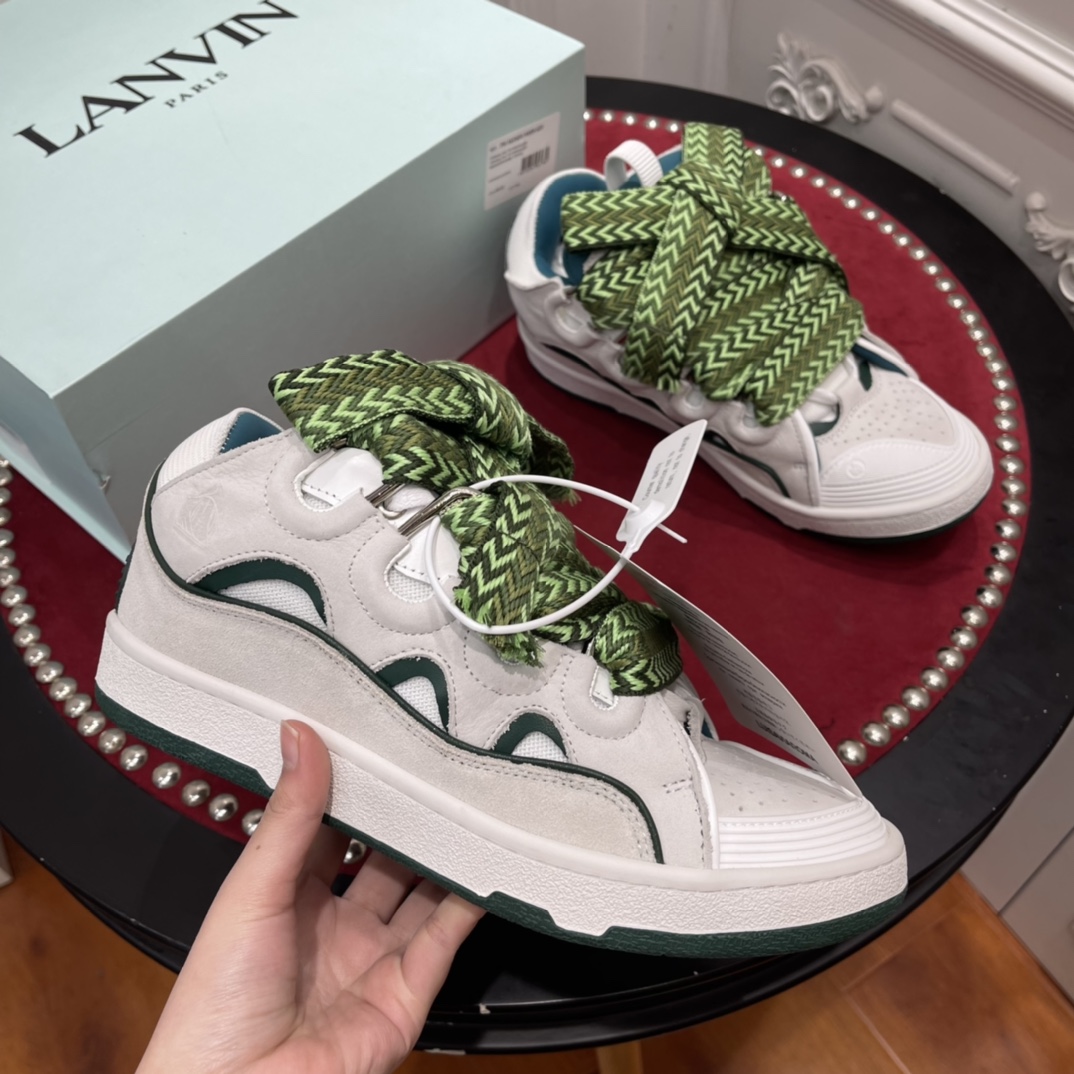 LANVIN CURB SNEAKERS