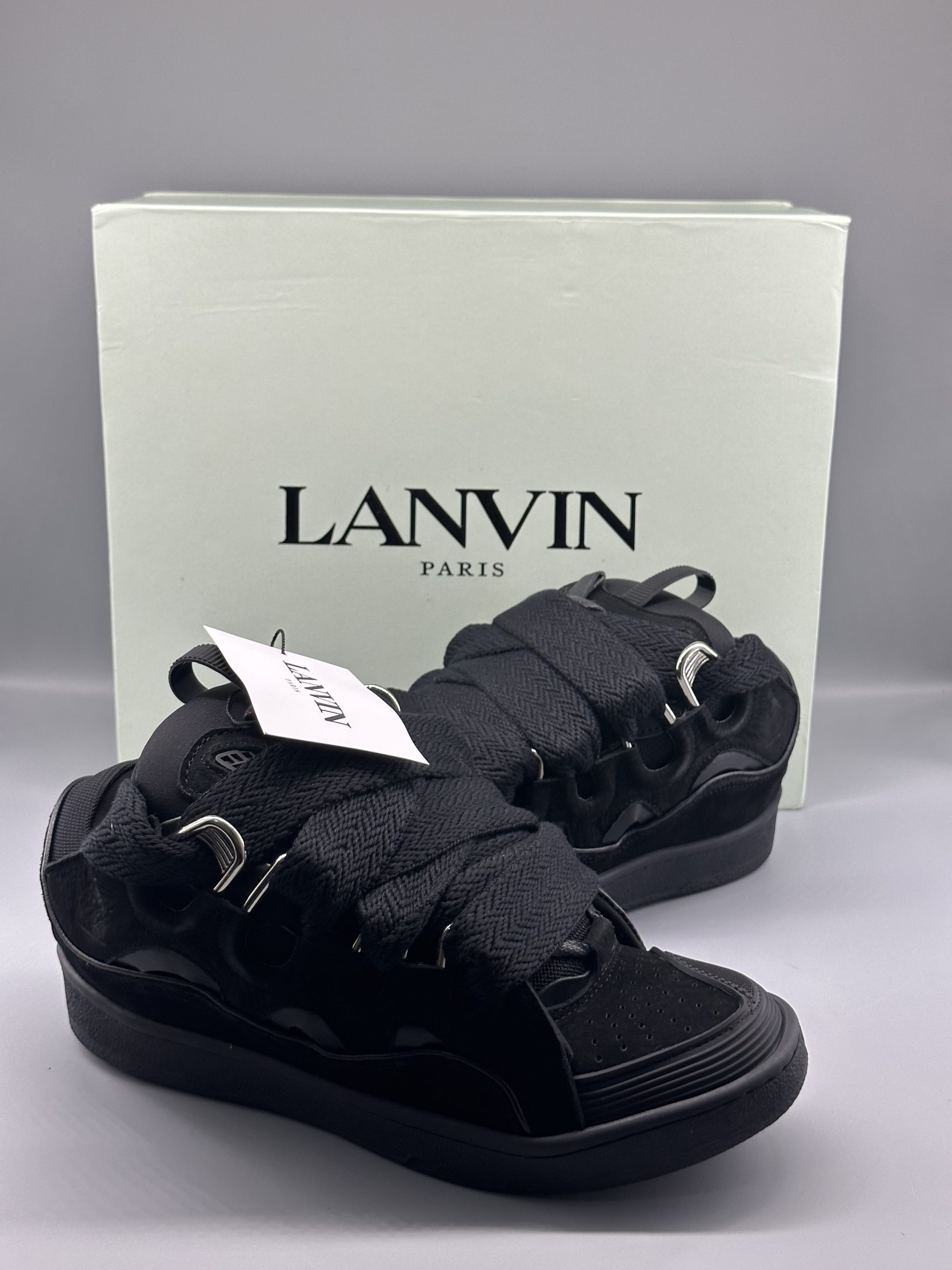 LANVIN CURB SNEAKERS
